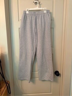 Women’s Gray Sweatpants - Soft Elastic Waist Bottoms